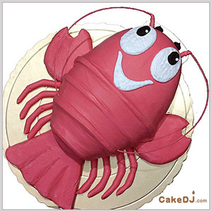 龍蝦造型蛋糕