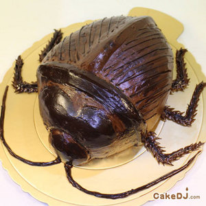 蟑螂造型蛋糕