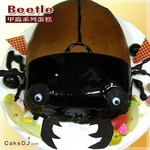 小朋友的最愛-甲蟲系列造型蛋糕-鍬型蟲