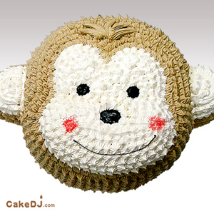 動物造型-猴子造型蛋糕