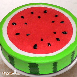 西瓜-水果立體造型蛋糕