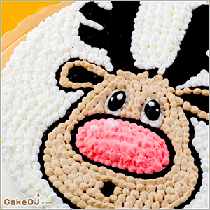 聖誕節-聖誕麋鹿手繪蛋糕