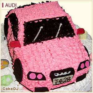 AUDI 汽車造型蛋糕