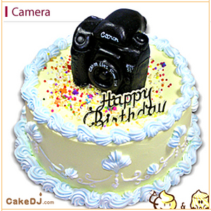 數位相機造型蛋糕