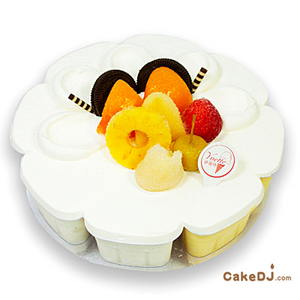 玫瑰礼盒冰淇淋蛋糕