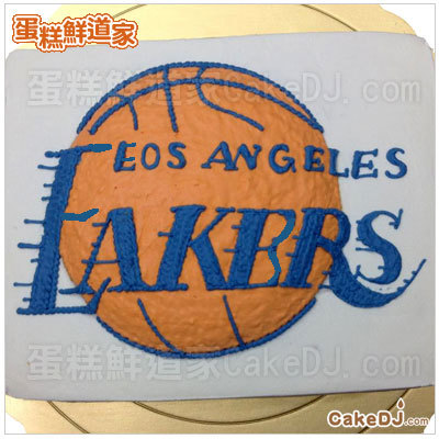 湖人隊造型蛋糕